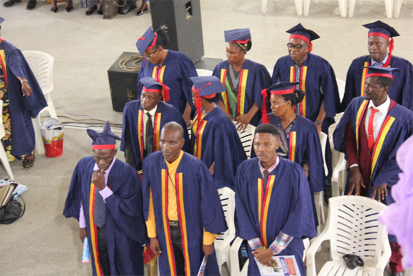 Students in worship and formation